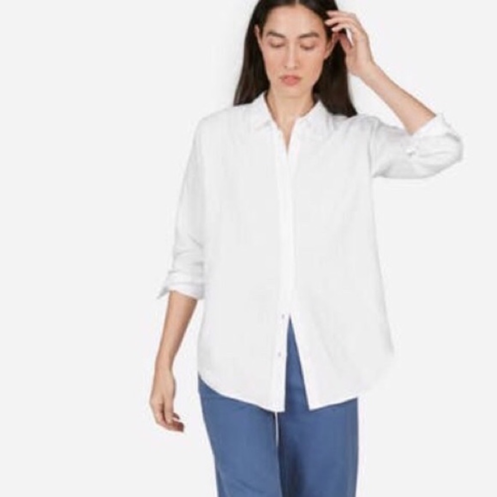 Everlane The Relaxed Linen Shirt